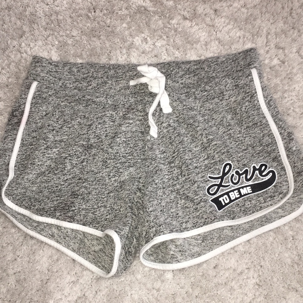 Justice girl shorts size 10